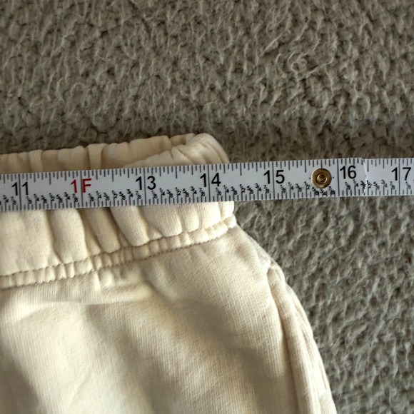 Elwood Core Sweatpants Mens MediumBeige Jogger Pants  Organic Cotton Loungewear - Picture 5 of 9